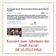 Konzert zum Jubiläum der Stadt Kassel